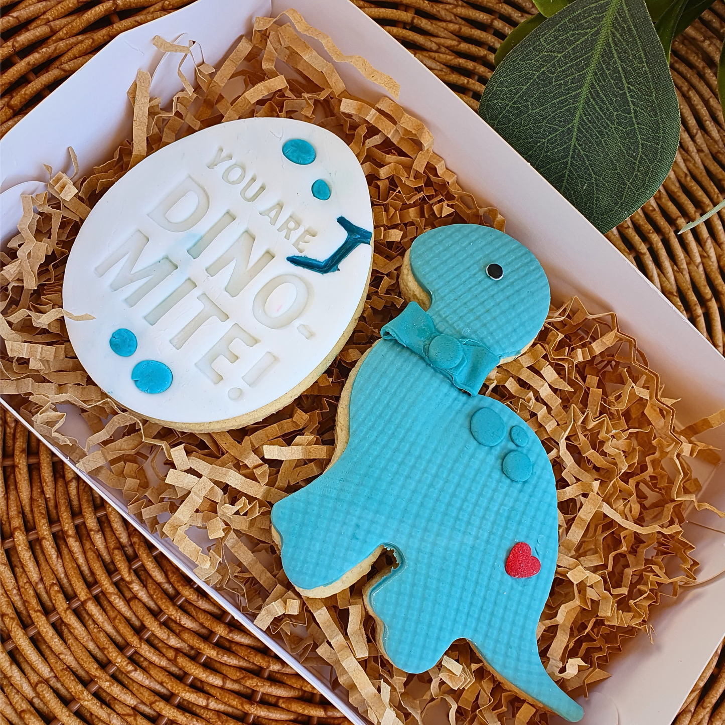 You Are Dino Mite Dinosaur Cookie Set - Amberleighs Designs