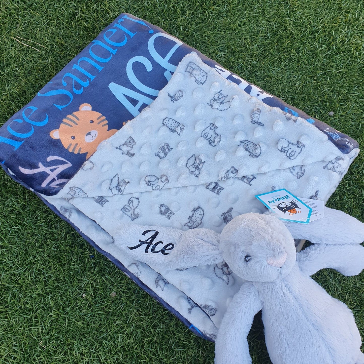 Custom Sublimated Baby Blankets | Various Colours and Designs - Amberleighs Designs