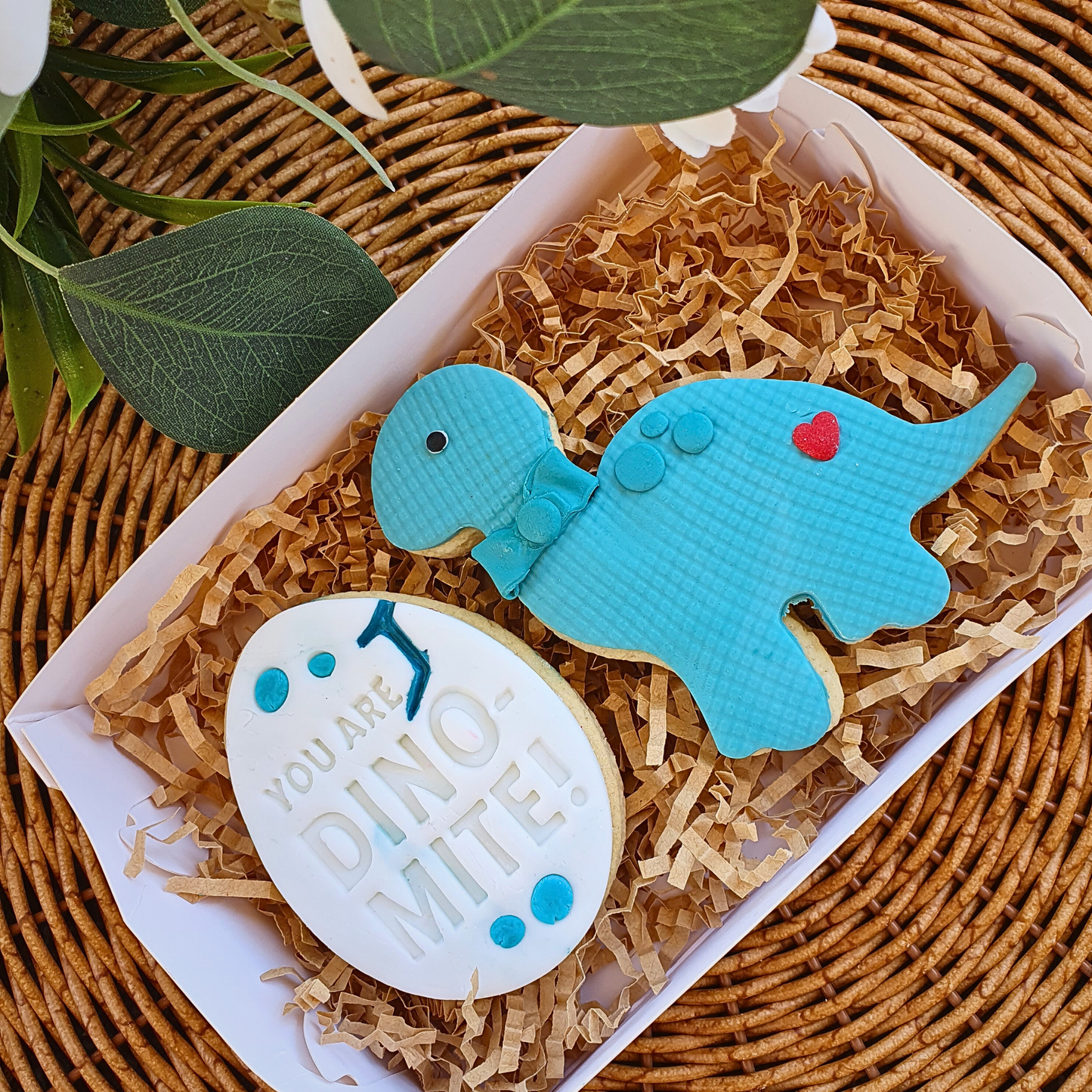 You Are Dino Mite Dinosaur Cookie Set - Amberleighs Designs