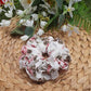 Amora Floral Scrunchie | Standard & XL Scrunchies | Amberleighs Designs | Adelaide South Australia