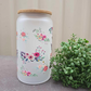 Highland Cow 16oz Frosted Libby Glass Can 475ml (16oz) Tumbler Cup | Amberleighs Designs | Adelaide South Australia
