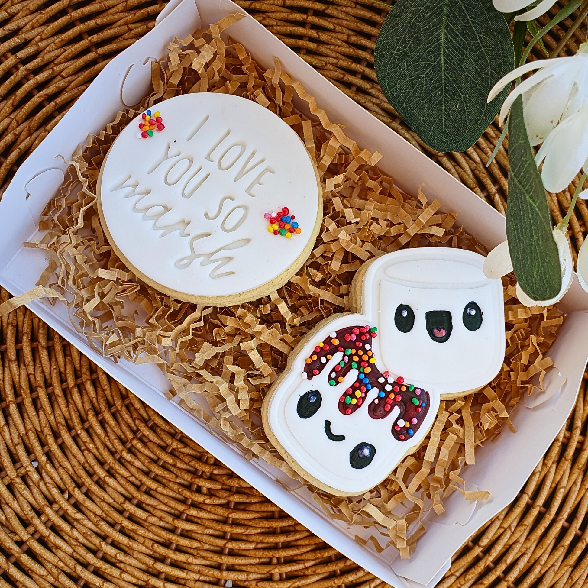 I Love You So Marsh Marshmallow Cookie Set - Amberleighs Designs