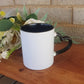 Heart Handle Mug with Bouquet - Amberleighs Designs