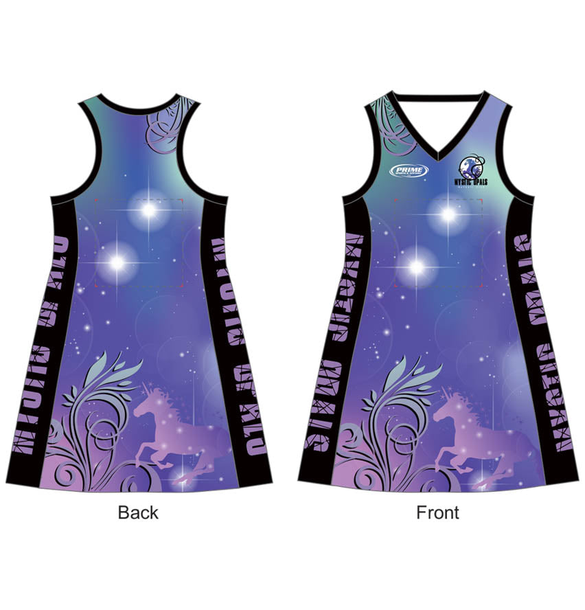 (NEW) Mystic Opals Aline Playing Dress - Amberleighs Designs