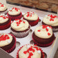 Valentines Red Velvet Cupcakes - Amberleighs Designs