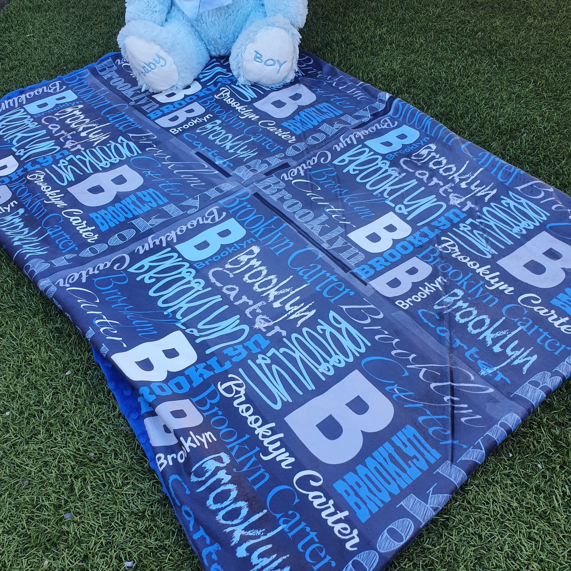 Custom Sublimated Baby Blankets | Various Colours and Designs - Amberleighs Designs
