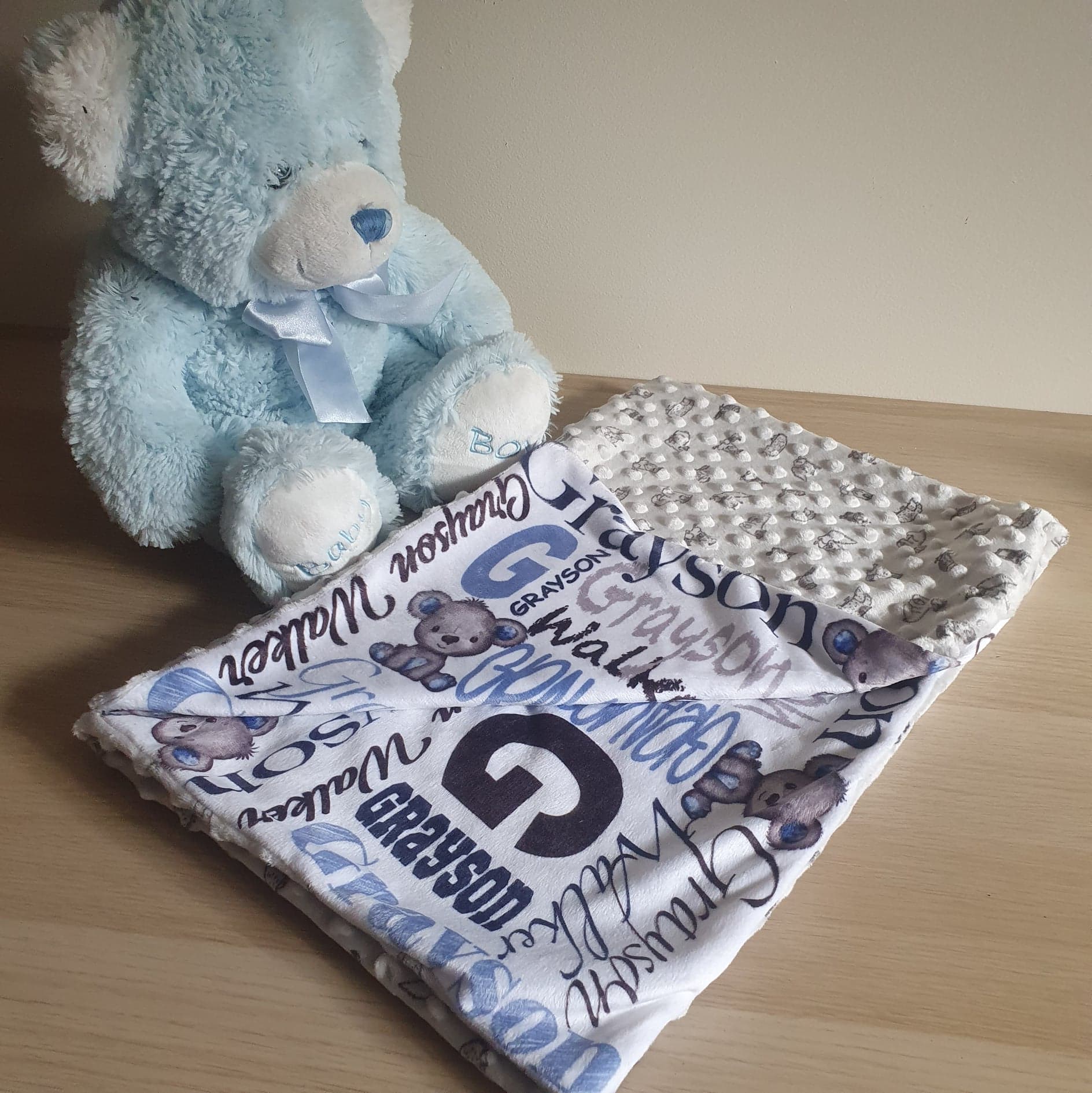 Custom Sublimated Baby Blankets | Various Colours and Designs - Amberleighs Designs