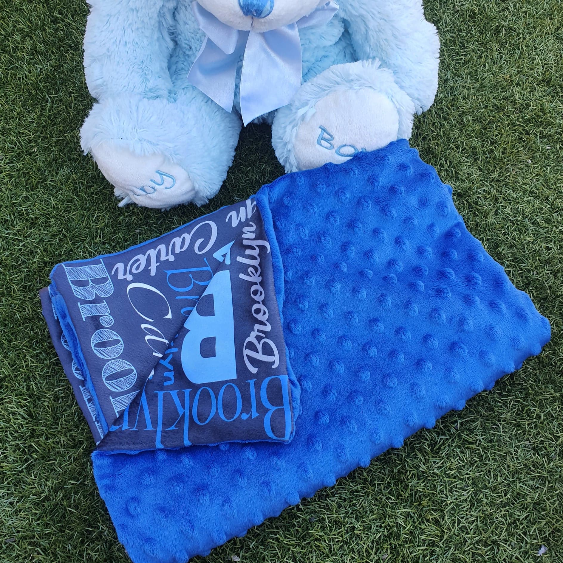Custom Sublimated Baby Blankets | Various Colours and Designs - Amberleighs Designs