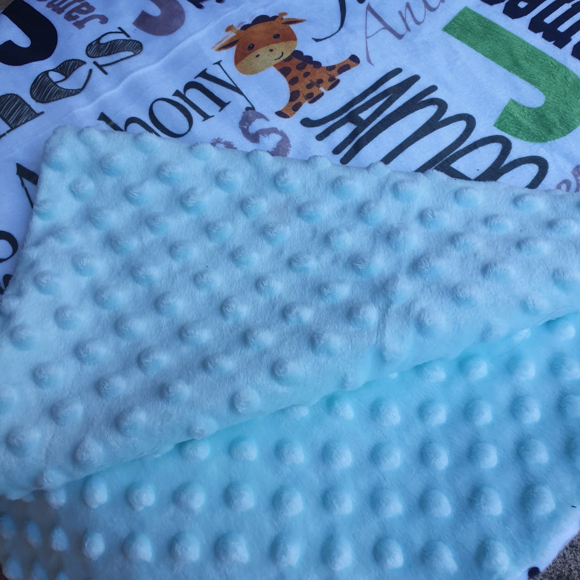 Custom Sublimated Baby Blankets | Various Colours and Designs - Amberleighs Designs