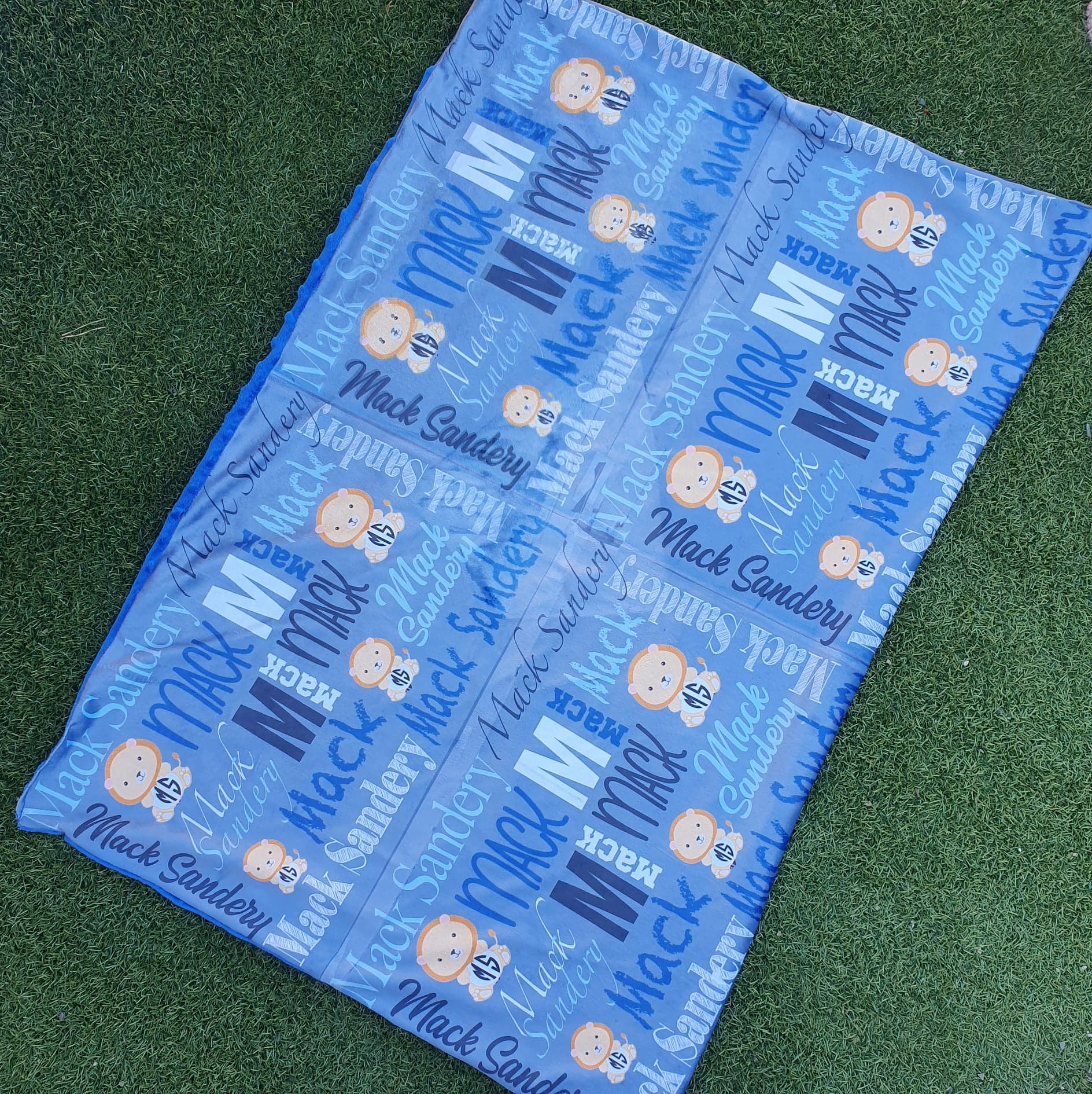 Custom Sublimated Baby Blankets | Various Colours and Designs - Amberleighs Designs