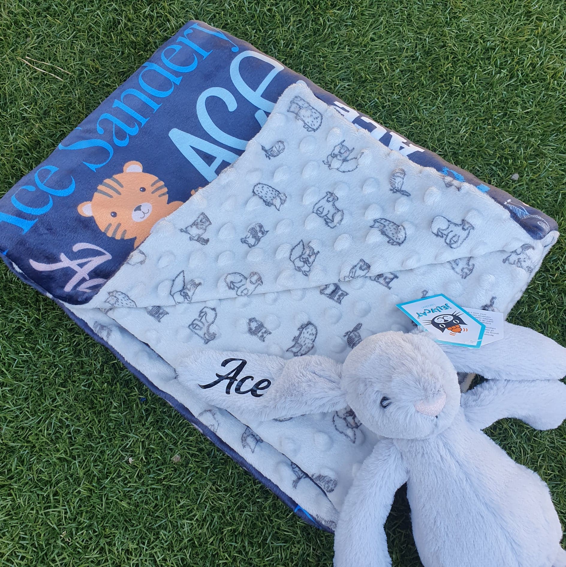 Custom Sublimated Baby Blankets | Various Colours and Designs - Amberleighs Designs